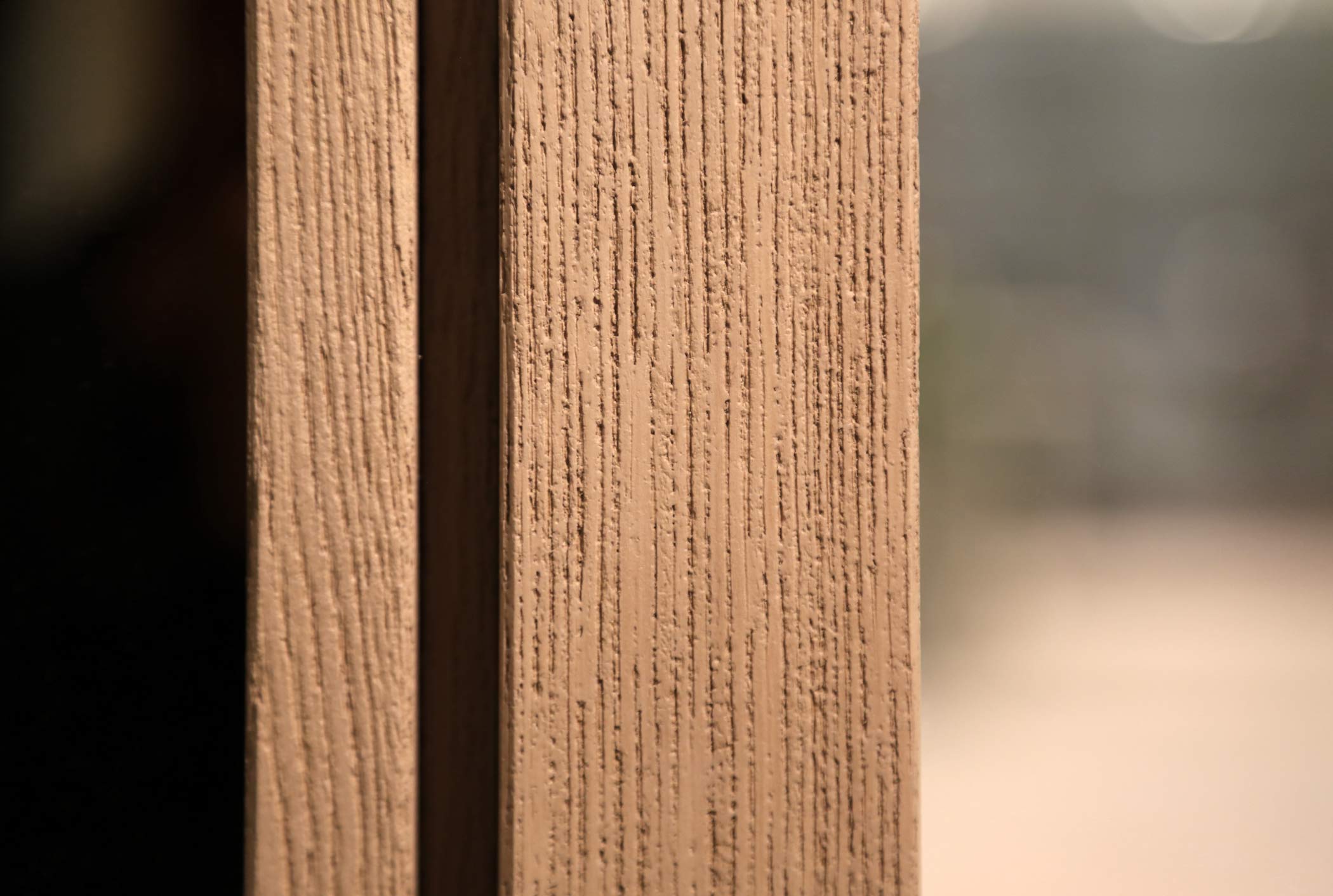 Wood natural finish