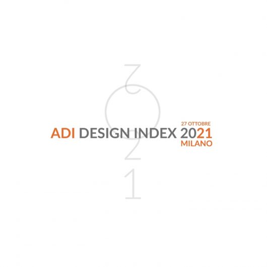 Logo of the ADI Design Index 2021 exhibition in Milan