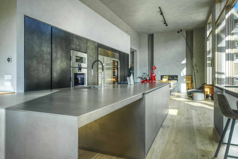 Made-to-measure kitchen of Villa Vertova